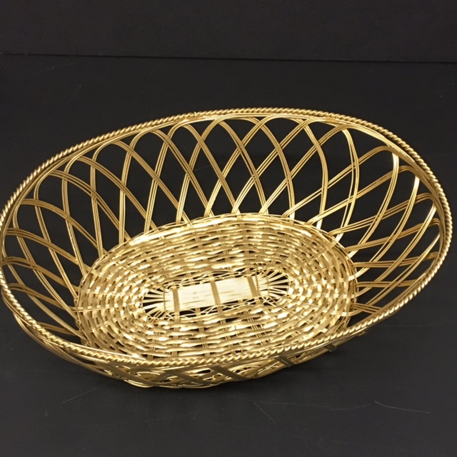 Gold plated bread baskets